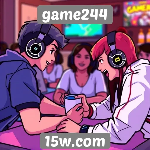 Uma visão sobre a comunidade de jogadores no game244